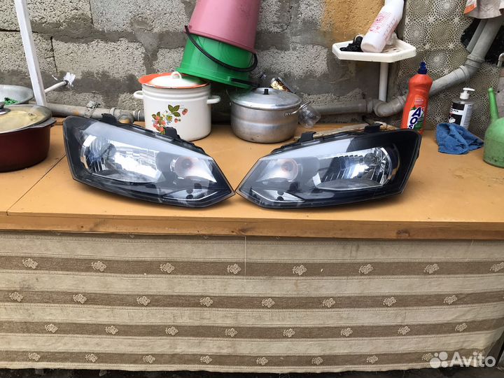 Фары на volkswagen polo