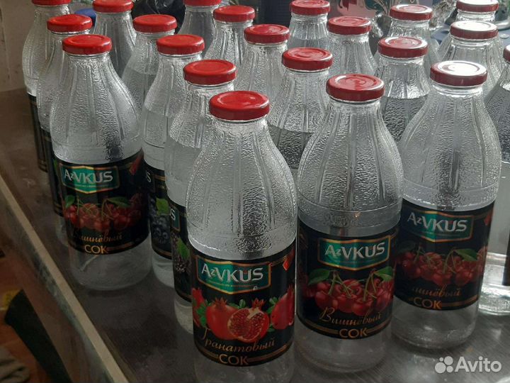 Стеклянные бутылки 1 литр