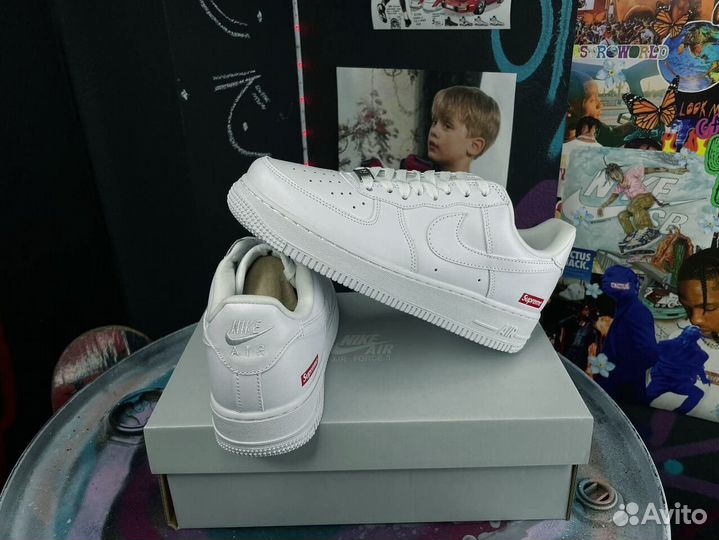 Кроссовки Nike Air Force x Supreme арт:0277053