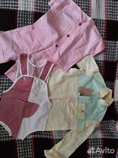 Пакет с детскими вещами