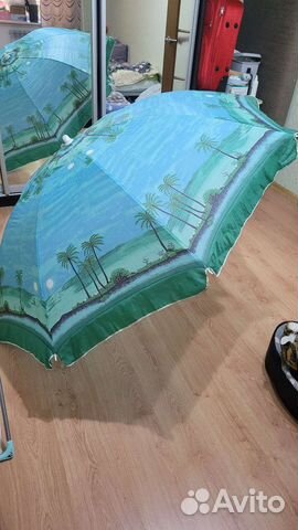 Зонт пляжный большой