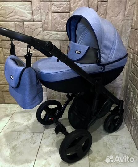 Коляска 3 в 1 Verdi Mirage (Джинс)
