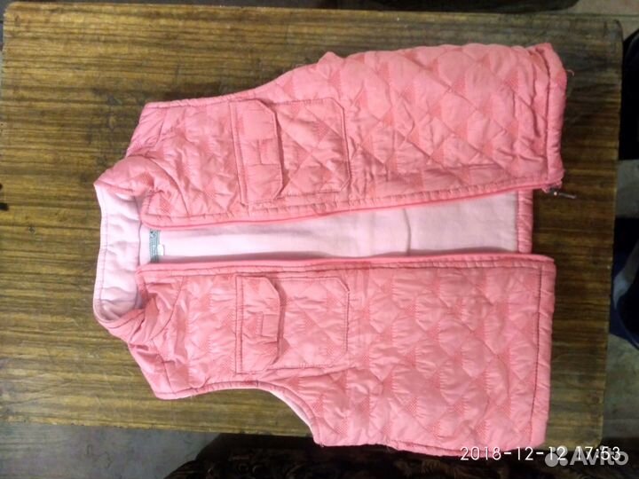 Жилет утепленый