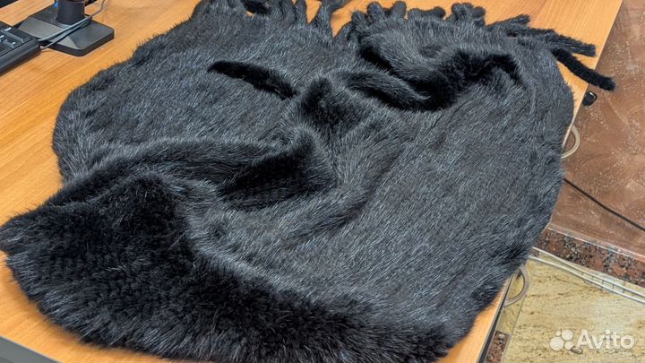 Шарф палантин норка