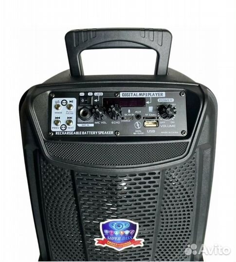 Портативная колонка lт-2803 с микрофоном