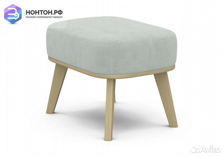 Банкетка Комфорт-5 светло-серая