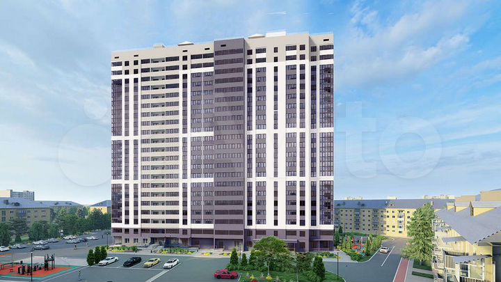 Квартира-студия, 39 м², 6/21 эт.