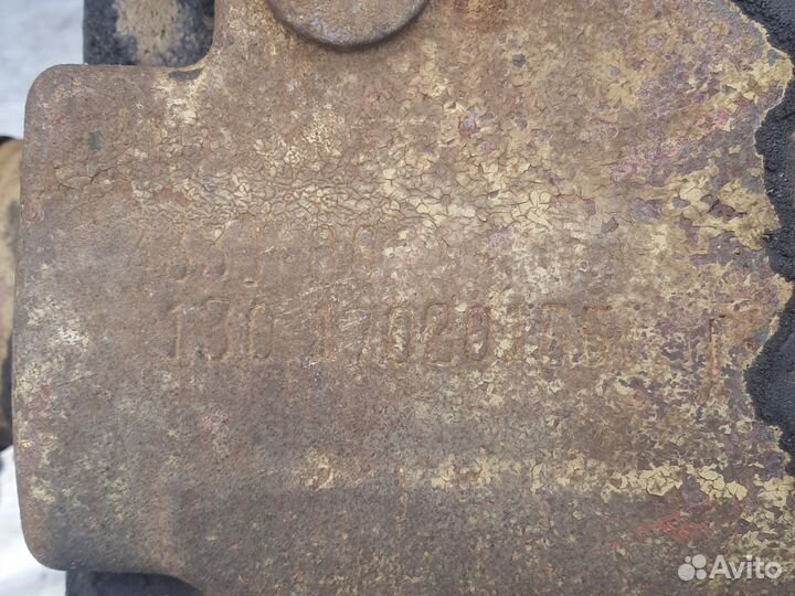 Коробка бычок с маховиком