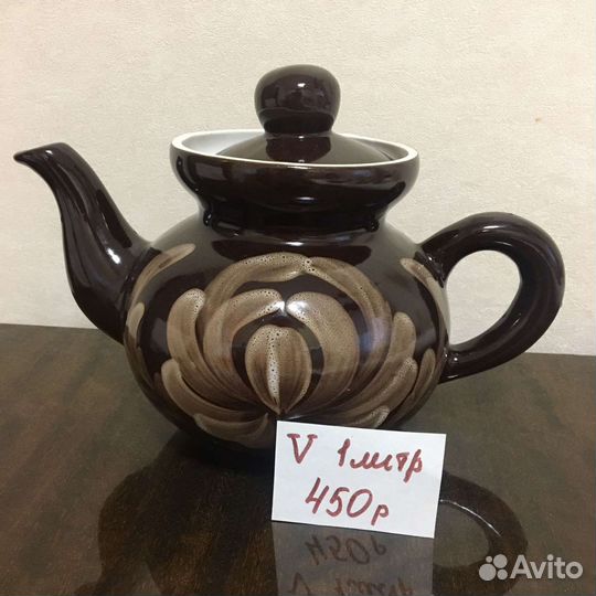 Сервизы чайный, кофейный и чайники большие