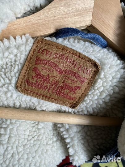 Куртка джинсовая Levis sherpa