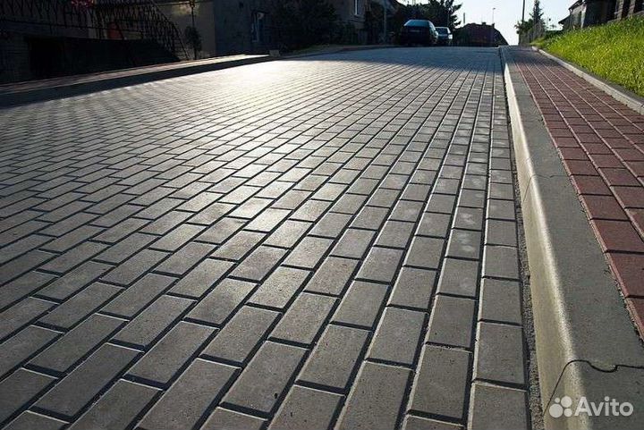 Тротуарная плитка новая