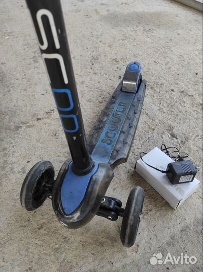 Самокат Scooter с подсветкой