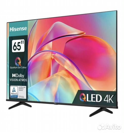 Телевизор Hisense 65E7KQ, qled, 4K Ultra HD