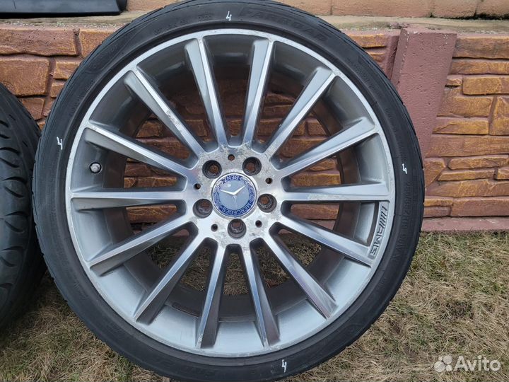 Комплект оригинальных колес в сборе Mercedes W218