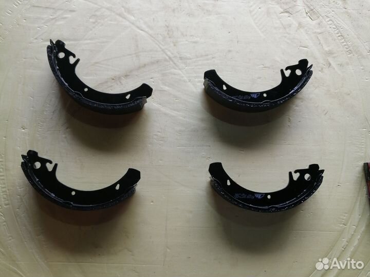 Тормозные колодки задние барабанные ATE для ваз