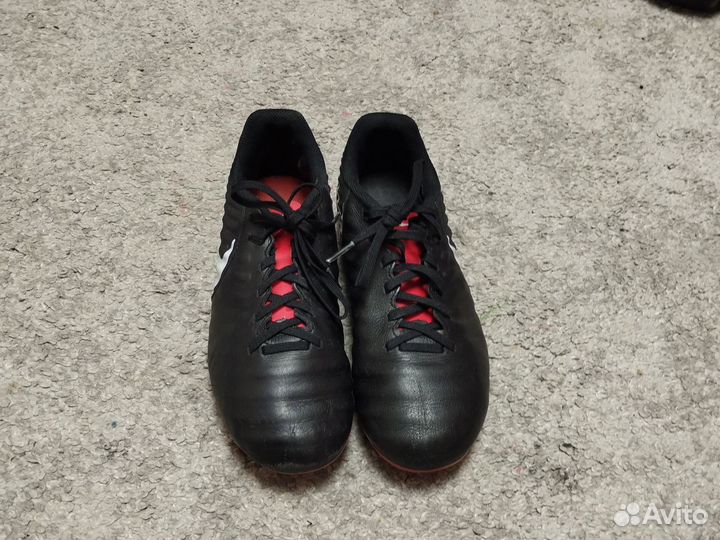 Футбольные бутсы nike tiempo 38 размер (EUR)