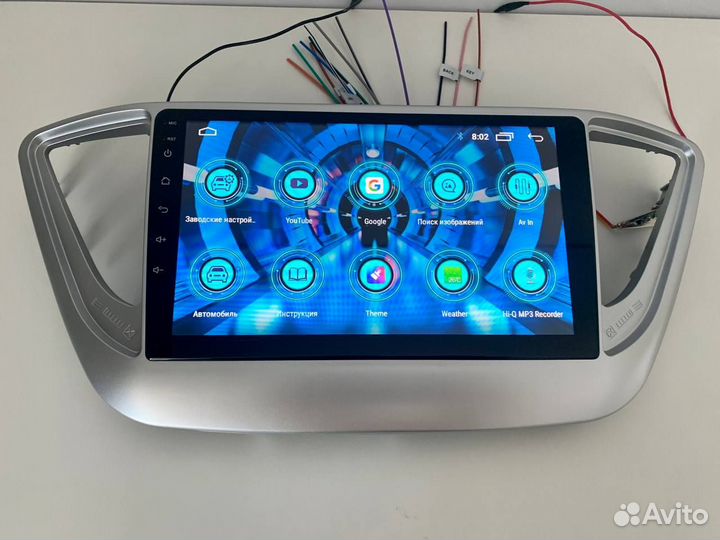 Магнитола hyundai solaris 2016-2018 Android