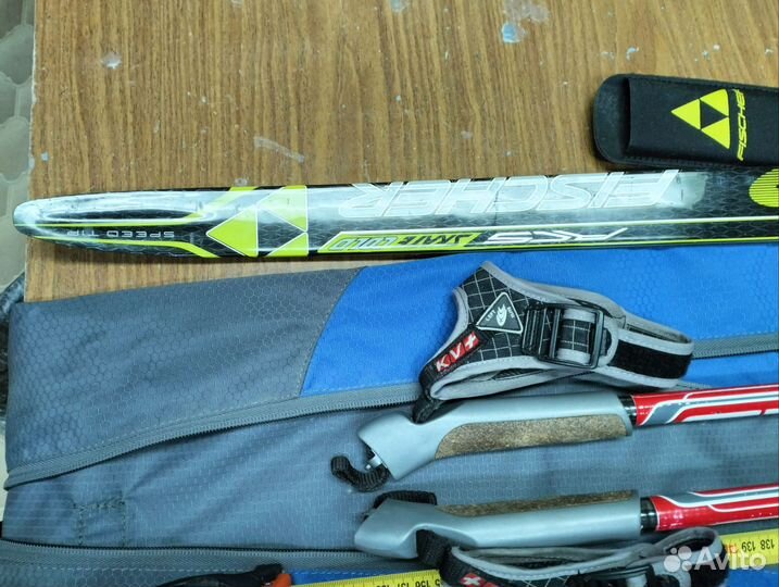 Лыжи беговые fisher 187 коньковые