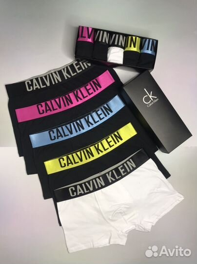 Трусы мужские боксеры calvin klein хлопок