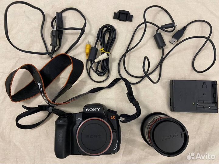 Фотоаппарат Sony Alpha dslr-A350