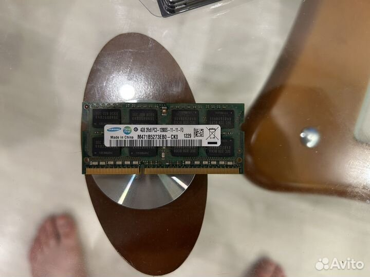 Оперативная память sodimm 8 gb (2 по 4 gb) samsung