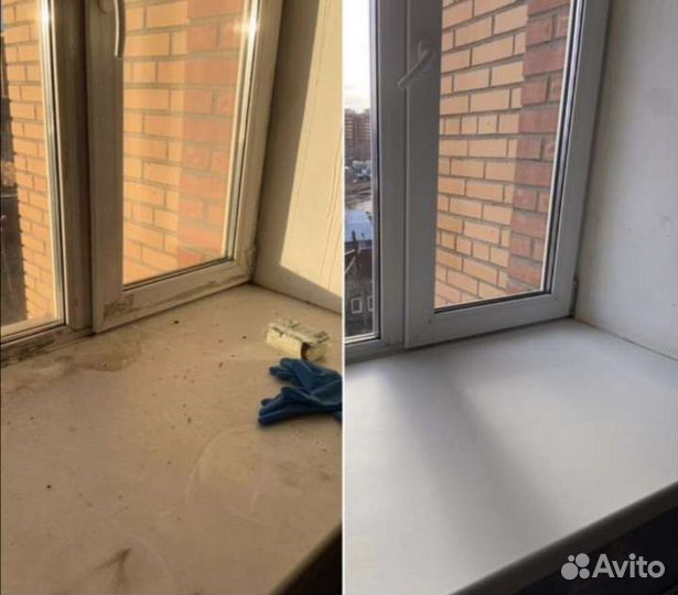 Уборка квартир Клининг Мытье окон и Балконов