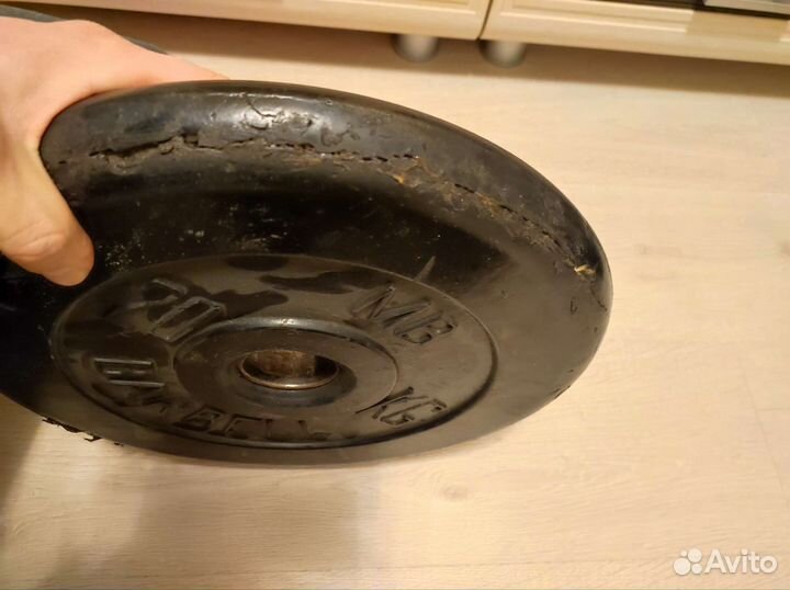 Диски (блины) barbell для олимпийского грифа d 50