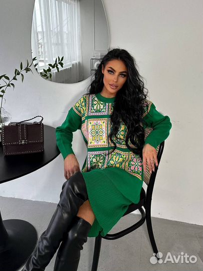 Трикотажный костюм двойка