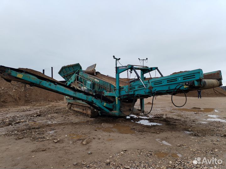 Аренда Мобильный грохот powerscreen warrior 1800