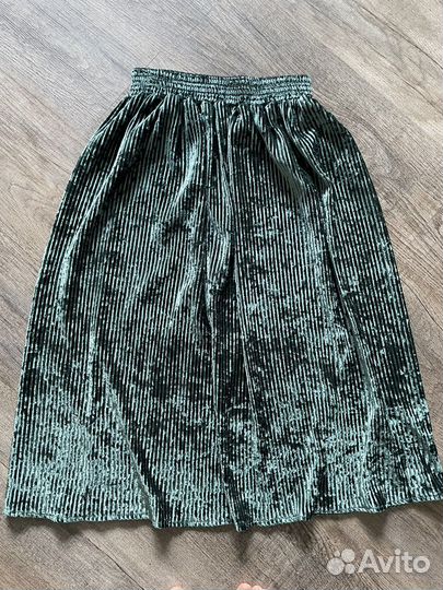 Юбка женская плиссе миди