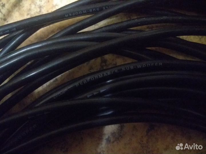 Межблочный аудио кабель Qed performance subwoofer