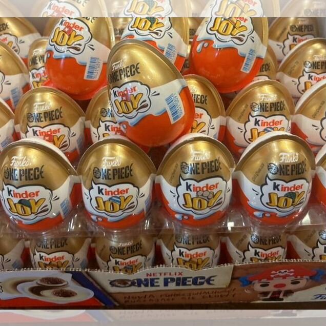 Kinder joy one piece поштучно розница