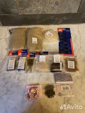 Материалы для причесок. Невидимки. Валик.Dewal