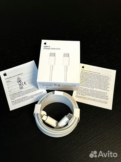 Кабель Apple Type-C to Type-C 2 метра оригинал