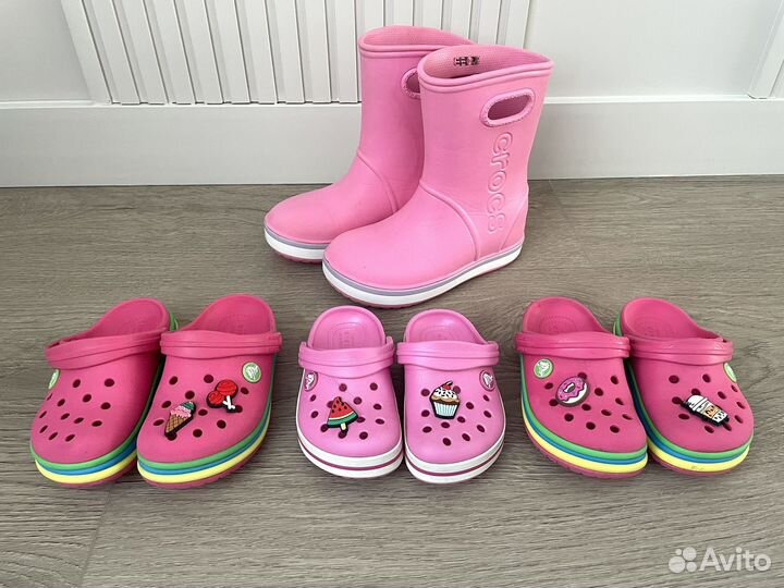 Crocs для девочки c13, c10, c9, c 8