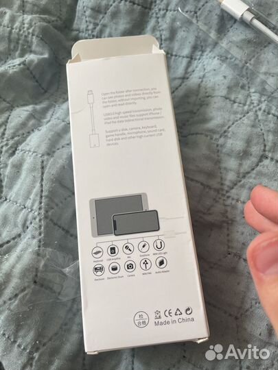 Переходник для iPhone на usb