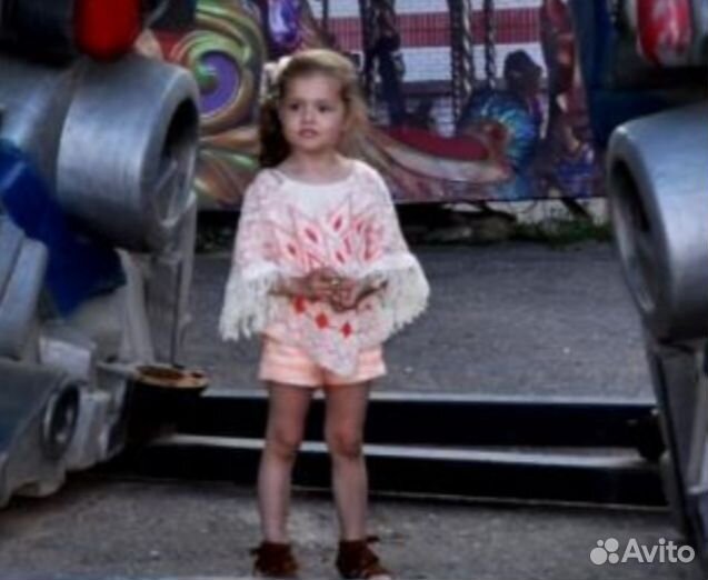 Кофта-накидка для девочки Zara 116 (5-6лет)