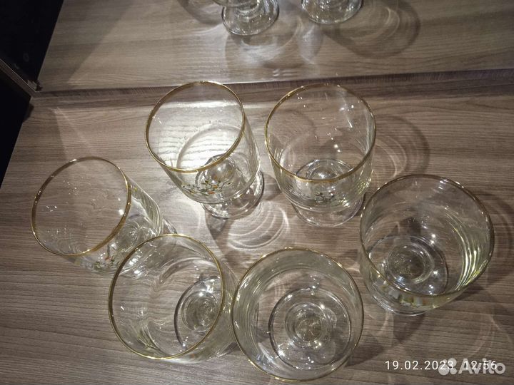 Фужеры два комплекта