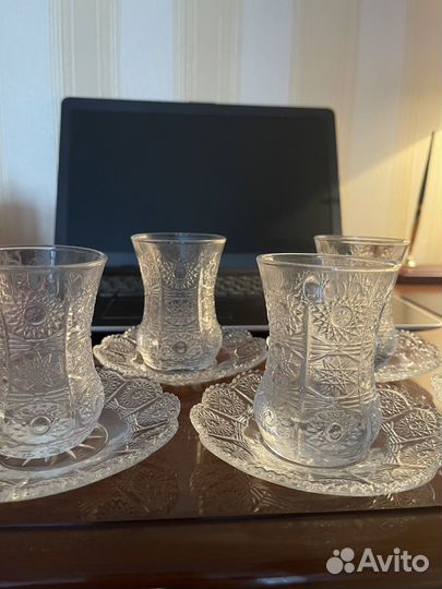 Сканы хрустальнве для чая