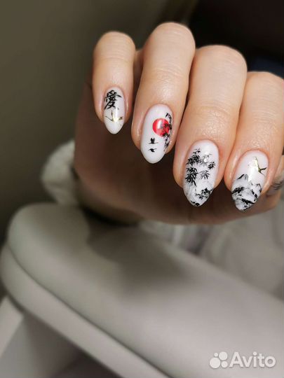 Маникюр с покрытием гель-лаком