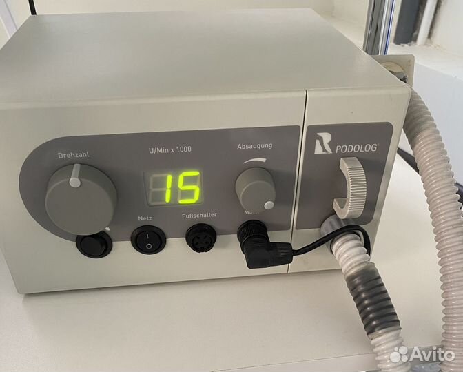 Аппарат для педикюра с пылесосом