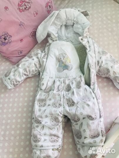 Зимний комбинезон для девочки