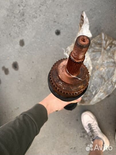 Привод левый рено симбол