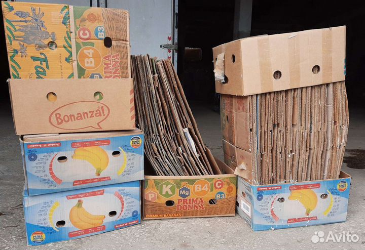 Банановые коробки