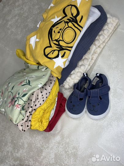 Пакет одежды на девочку 86 размер