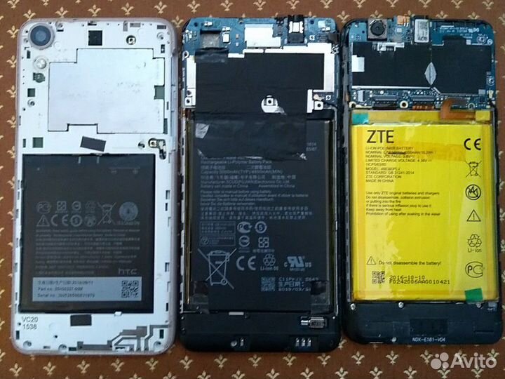 Запчасти на HTC (D626ph) и ZTE Blade A610