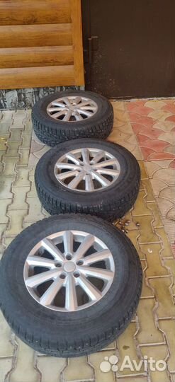 Колеса на дисках с Nokian Hakkapeliitta 7 SUV