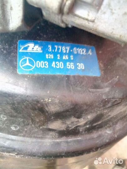 Вакуумный усилитель тормозов Мерседес S-класс W140