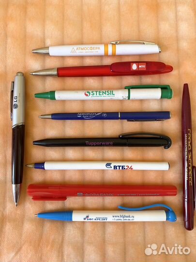 Ручки шариковые с логотипами