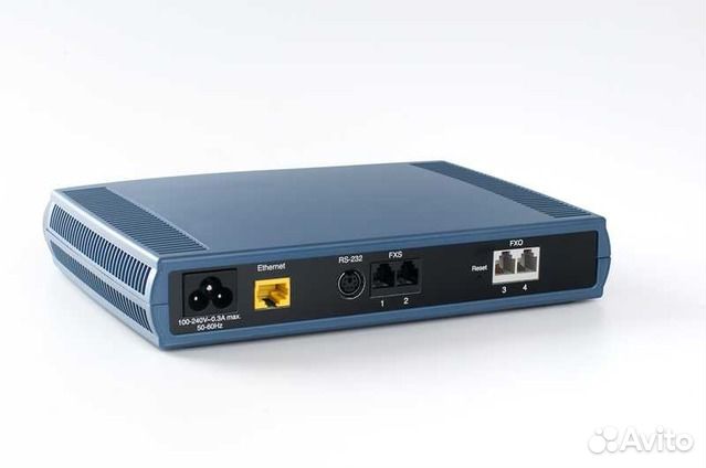 Голосовой VoIP шлюз AudioCodes MP-114 2FXS/2FXO